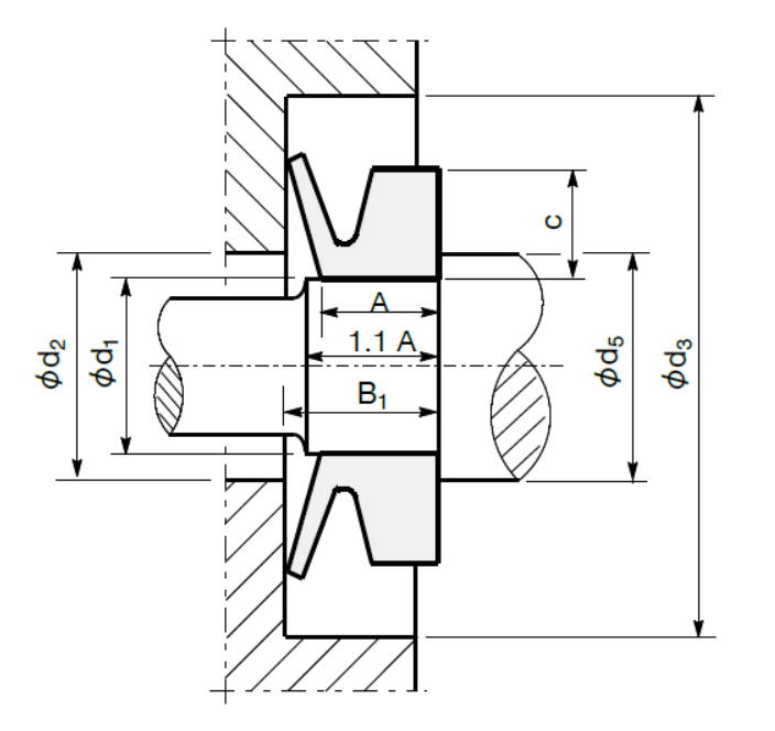 ハードロックＮリム（Ｈ−１ハードロックNリム(H-1  M16 標準(または鉄) ドブ(溶融亜鉛めっき) - 2